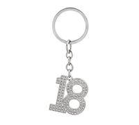 Juliana Crystal Keyring - 18th Birthday SP63318