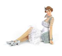 Juliana "gatsby Girls" Figurine Sitting - Evelyn