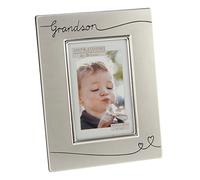 Juliana Grandson Silver Plated Two Tone Photo Frame FS624