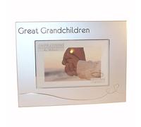 Juliana Great Grandchildren Two Tone Silverplated 4" x 6" Photo Frame FS1005GGCN