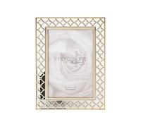Juliana Impressions Lattice Cut Metal Photo Frame 4" x 6"