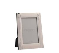 Juliana Impressions Satin Finish Silver Plated Photo Frame 5" x 7" - Wavy edge design