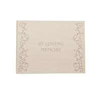 Juliana In Loving Memory Book of Condolence Guest Book FL303