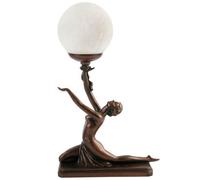 Juliana Lady Kneel With Arm In Air Dark Broze Col Crackle Ball