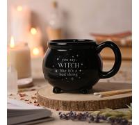Juliana Mystic Legends Black Cauldron Mug "You Say Witch" Juliana Black