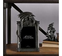 Widdop and Co. - Juliana Mystic Legends - Rectangular Self Standing Dragon Photo Frame - Mythical, Fantasy & Gothic Themed Ornament Gifting for Homeware & Home Decor.