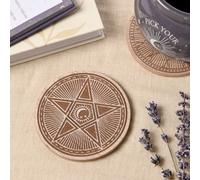 Juliana Mystic Legends Set Of 4 Wooden Coasters