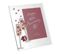 Juliana Unisex 40th Anniversary Mirror Photo Frame