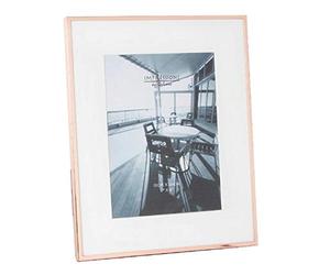 Juliana Unisex Impressions Copper Plated Photo Frame 6x8 - Rose Gold