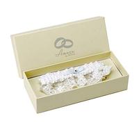 Juliana WG358 Amore Wedding Garter in Box