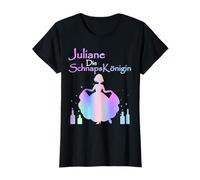Juliane The Schnapps Queen - Funny Alcohol Princess T-Shirt