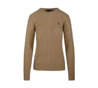 Julianna Long Sleeve Pullover - female - Ralph Lauren - Round-neck Knitwear - Brown - S - Knitwear S