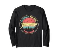 Julianna The Woman The Myth The Legend Personalized Name Long Sleeve T-Shirt