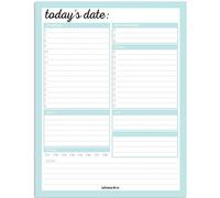 Julianne & Co. Daily To-Do List Notepad and Day Planner, 8.5'' x 11'', 2020 Daily Planner