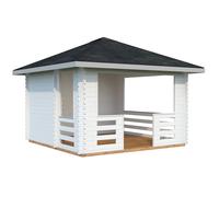 Julie (3.5x3.5m | 10.5m2 | 28mm) Timber Gazebo with Wind Protection