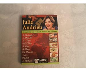 Julie Andrieu - La Cuisine Autour Du Monde Balasy, coffret 3 dvd-4h30 de programme