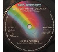 Julie Covington - Don't Cry For Me Argentina