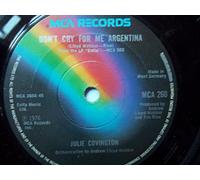 Julie Covington - Don't Cry For Me Argentina / Rainbow High [7" Vinyl]
