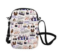Julie Crossbody Bag Ghost Phantom Bracelet TV Show Lover Inspired Shoulder Bag Julie Ghost Band Rock Lover Gift (Julie CB UK)