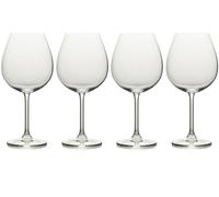 Julie Red Wine Glasses Set of 4, 710ml Dishwasher Safe Mikasa Clear One Size