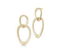 Julie Sandlau Ava Earrings 22 ct. Goldplated Silver ST248GD - Woman - 925 Sterling Silver Gold