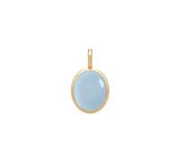 Julie Sandlau Glace Pendant 18 ct. Goldplated Silver PD353GDBLUCR - Woman - 925 Sterling Silver Blue/Gold