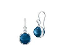 Julie Sandlau Prime Earrings Silver HKS181RHSACRCZ - Woman - 925 Sterling Silver Blue/Silver