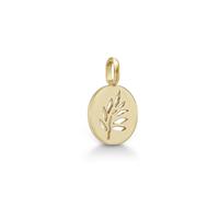 Julie Sandlau Signature Big Pendant 22 ct. Goldplated Silver PD21GD - Woman - 925 Sterling Silver Gold