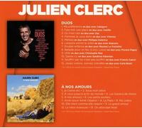 JULIEN CLERC - COFFRET 2CD:DUOS &A NOS AMOURS LIMITED EDITION 2 CD NEW