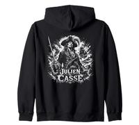 Julien Du Casse Pirate Captain Naval Battle Zip Hoodie