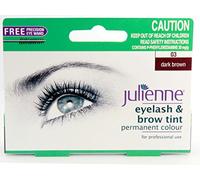 Julienne Eyelash and Eyebrow Permanent Dark Brown 03 Colour Tint 15ml by Julienne