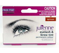 Julienne Eyelash And Eyebrow Permanent Light Brown 04 Colour Tint 15Ml