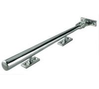 Julietta Hook and Mortice Window Casement Stay Polished Chrome