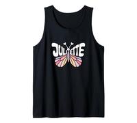 Juliette Butterfly - Personalized Cute Name Word Art Tank Top