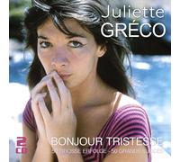 JULIETTE GRECO - BONJOUR TRISTESSE-50 GROßE ERFOLGE 2 CD NEW