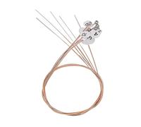 Julihai 10PCS Lyra Harp Steel String Set, Adjustable Tone Wear with Ball Heads, for Harp Learners Performers Musicians