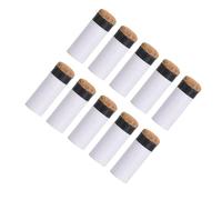 Julihai 10PCS Snooker Pool Cue Tips, Leather and Plastic Replacement Billiard Rod Stick Accessories, with Repair Tool for DIY Cue Maintenance (13mm)