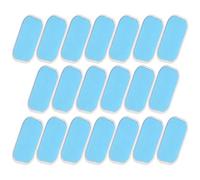 Julihai 20pcs ABS Trainer Stimulator Replacement Gel Sheets, Skin Friendly Conductive Adhesive Pads for EMS AB Trainer, with TPR Material for Waist Trimmer Belt Toner