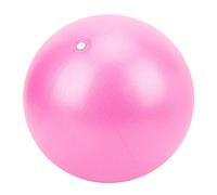Julihai 25cm Pilates Ball, Exercise Fitness Ball for Strengthening Core Muscles with Anti-Skid Foam Structure, for Yoga Pregnancy Abdominal Training Neck Massage (Pink)