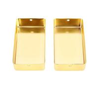 Julihai 2pcs Humbucker Pickup Cover, Sealed Silver Shell for Electric