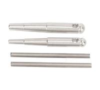 Julihai 2PCS Trumpet Tap Wrench, Metal Maintenance Tool Kit with Handle for Trombone French Horn Wind Instrument Repair