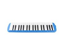 Julihai 37 Keys Portable Melodica for Beginner, Impact Resistant Wind Musical Instrument with Blowpipe Kit for Kids Material: ABS (Blue)