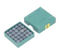 Julihai 50PCS Billiard Pool Cue Tips, Premium PU Material High Density Hardness Wear Proof, with Replacement for Pool Cues Snooker Accessories, for Billiards Game Arcade Home Entertainment (9mm)