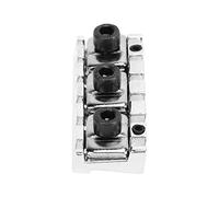 Julihai 7 String Locking Nut, Zinc Alloy Electric Guitar Nut for Floyd Rose Tremolo Bridge, with Wrench and Screws, Resistant and Lightweight (Silver)