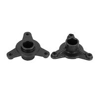 Julihai 78mm 23T Spline 3 Stud Axle Hub with High Precision for ATV Go Kart, Durable Rear Wheel Axle Hub for ATV507, Easy Installation