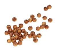 Julihai 800 Pcs 8mm Brown Wooden Beads Pine Material Strong Durable Smoothing Finish for DIY Crafts Necklaces Bracelets Jewelry Making