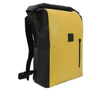 Julihai Backpack, 25L PVC Tear Resistant Hiking Backpack with Roll Top Closure, Floating Dry Bag for Kayaking, Paddle Boarding, Camping, Fishing (Yellow)