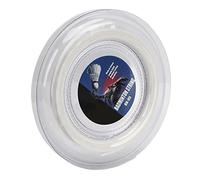 Julihai Badminton Racquet, 200m Resin Fiber with High Strength Core and Scratch Resistant Coating, for Enhanced Playability and Crisp Hitting Sound (White)