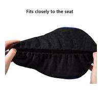 Julihai Bike Seat Cover, Breathable Padded Bike Saddle Cover for Mountain | 3D Thick Breathable Fabric, Sun Protection Thermal Insulation, Non-slip , Elastic Fit for Bicycles