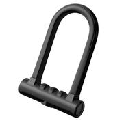 Julihai Bike U Lock, Heavy Duty Anti Theft Solid Steel with Silicone Coating for Electric Bikes and Scooters (Black)